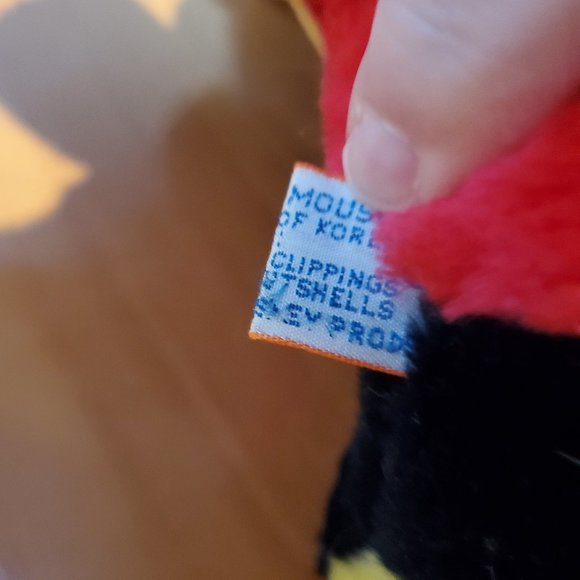 Disney Plush Baby Mickey Mouse Stuffed Animal - Picture 4 of 5